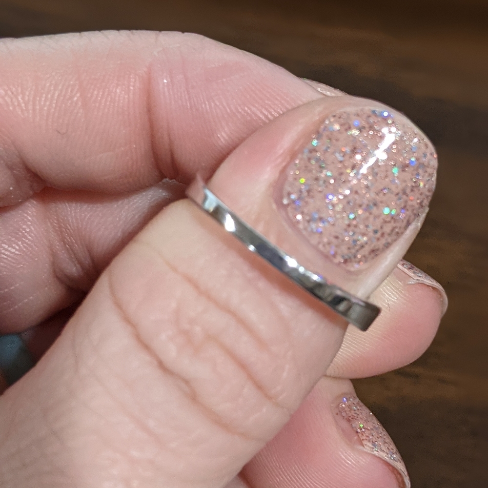 Mystic Fire Topaz Hearts Ring - Picture 3 of 5